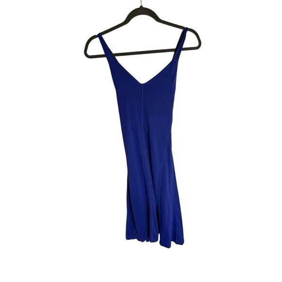 Kuhl Cobalt Blue Shelf Bra Dress w Cross Back Straps Size Medium - Picture 1 of 4